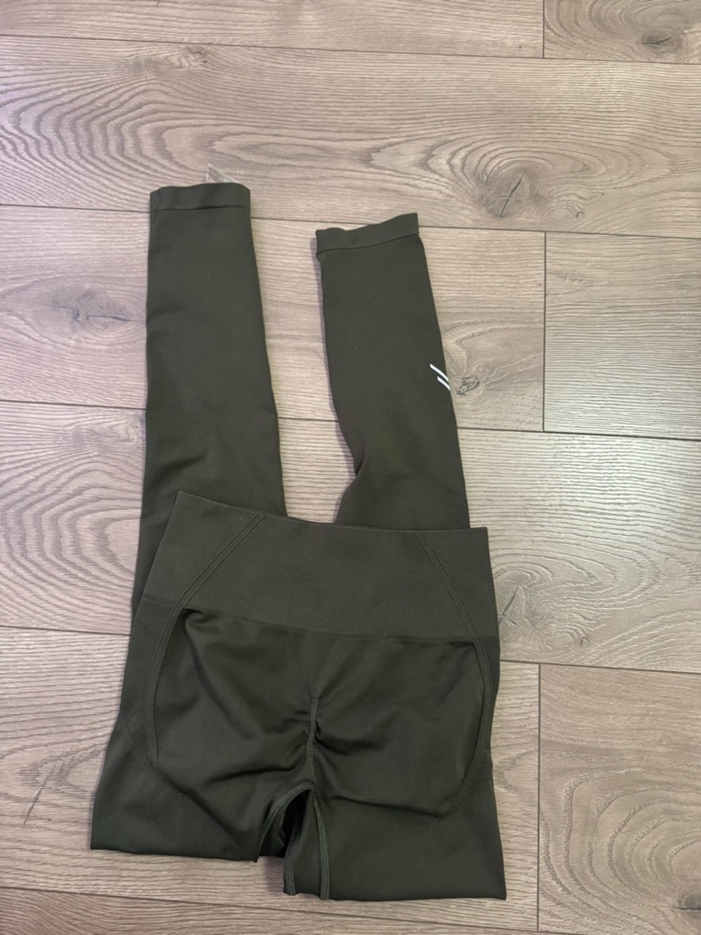 Oner Active Effortless Seamless Olive Green Leggings Small